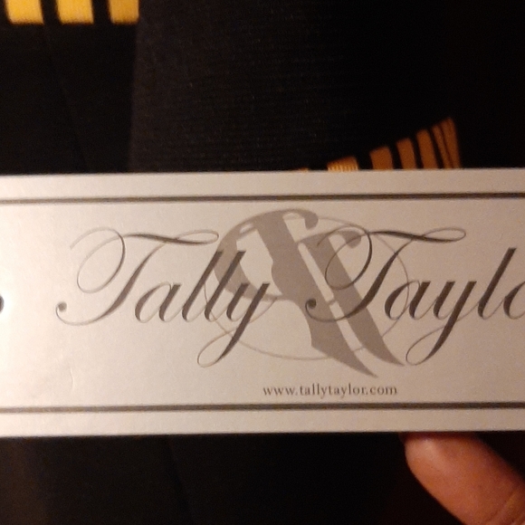 Tally Taylor's Blk/Mustsrd 2 piece suit - Picture 2 of 8